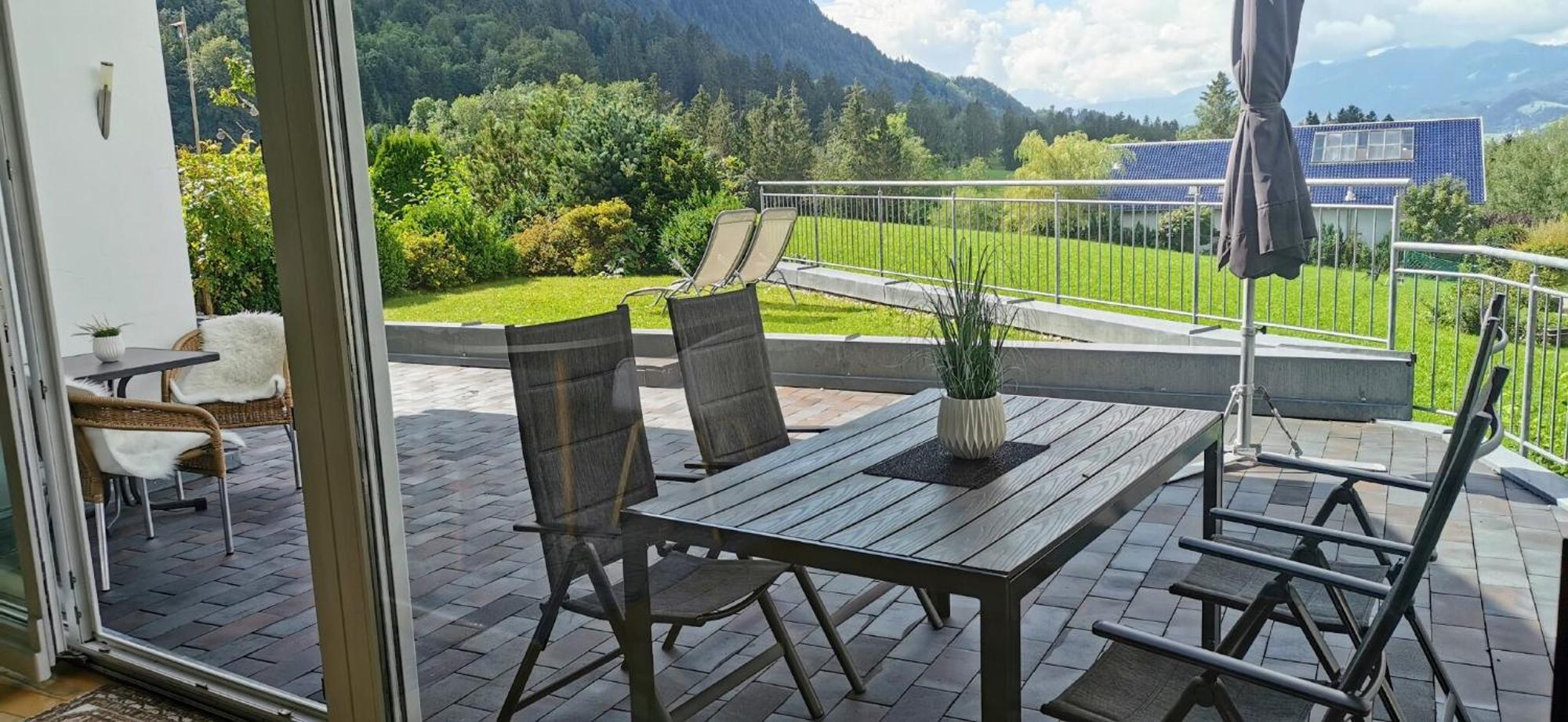 Ferienwohnung Panoramablick Rettenberg Extérieur photo