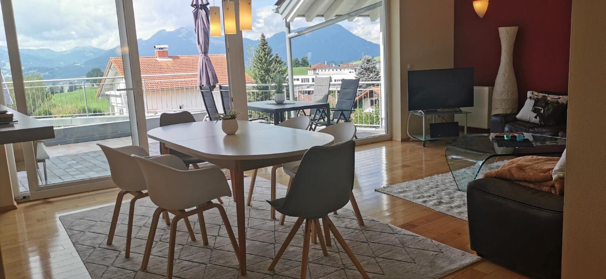 Ferienwohnung Panoramablick Rettenberg Extérieur photo